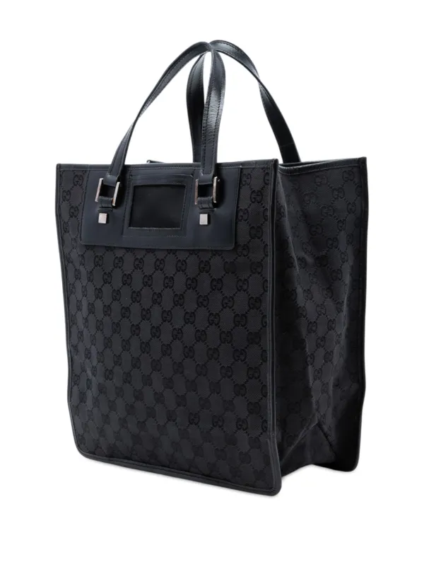 Gucci Pre-Owned 20th Century GGキャンバス トートバッグ | ブラック 