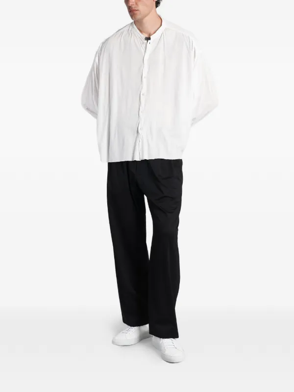 KANEMASA PHIL Eclipse long-sleeve Shirt | White | FARFETCH ID
