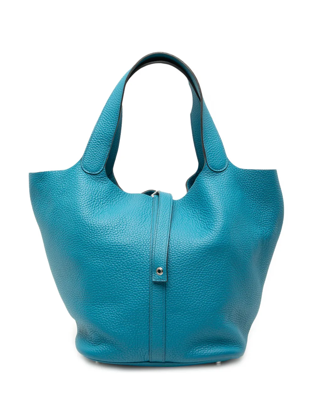 Hermès Pre-Owned 2013 Clemence Picotin Lock 26 handbag - Blu