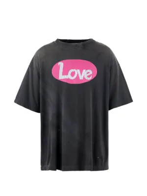SAINT MXXXXXX x Kosuke Kawamura graphic-print T-shirt | Black