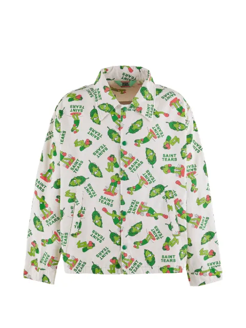 SAINT MXXXXXX Denim Tears graphic-print jacket