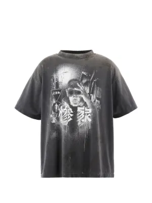 SAINT MXXXXXX x A BATHING APE® Generation graphic-print T-shirt