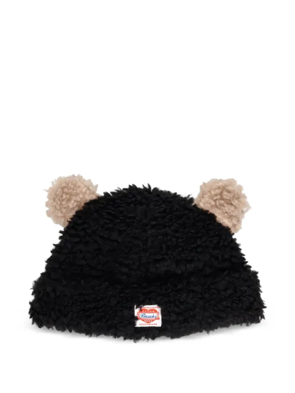 BASICKS BEAR BEANIE / BLK メンズ ファッション 【公式通販】
