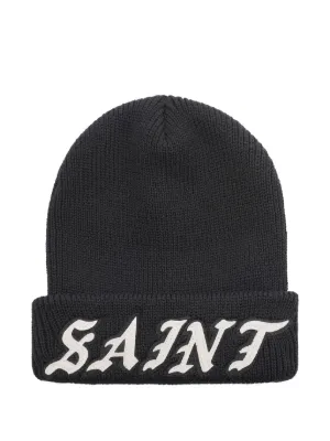 saint youth saint mxxxxxx ビーニー SAINT MXXXXXX x SEGA logo-embroidered Beanie | Black | FARFETCH