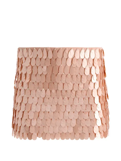 alice + olivia paillette-embellished skirt