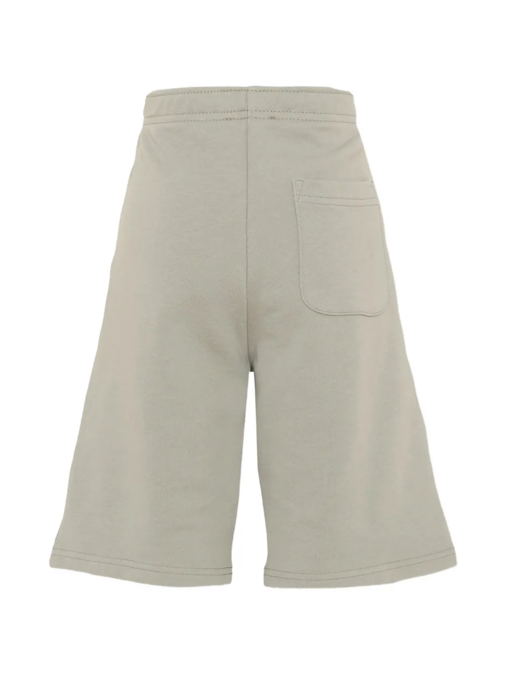 Diesel Kids Katoenen shorts met logoprint Groen