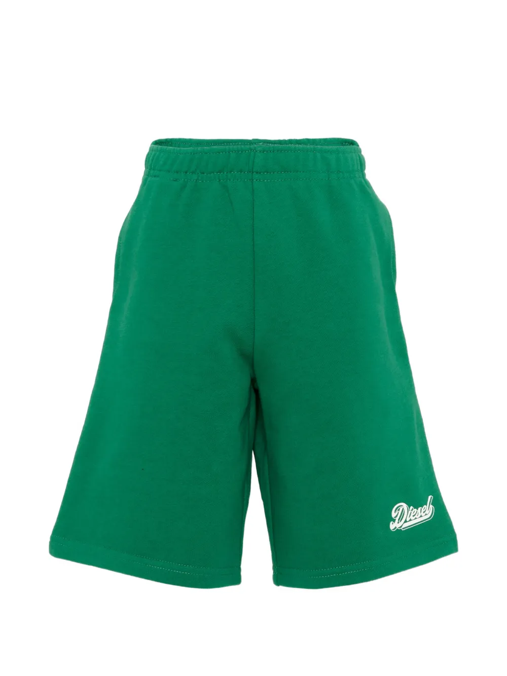 Diesel Kids logo-print shorts - Green