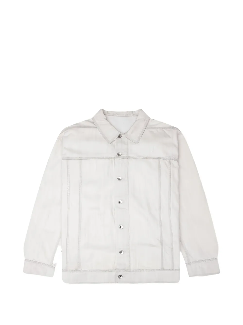 Rick Owens DRKSHDW Jumbo Worker denim jacket - Weiß