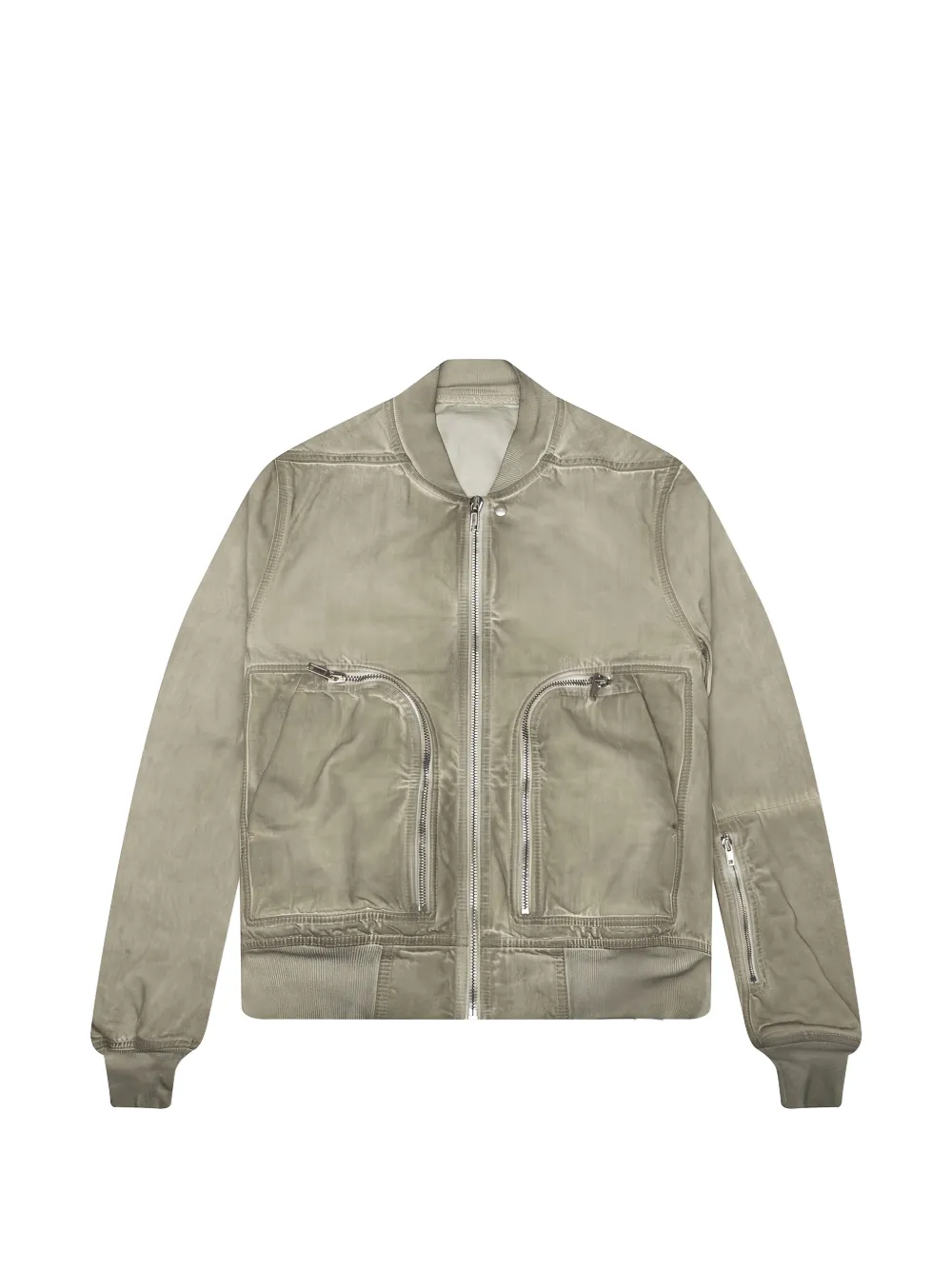 Rick Owens DRKSHDW Bauhaus Flight bomber jacket - Toni neutri