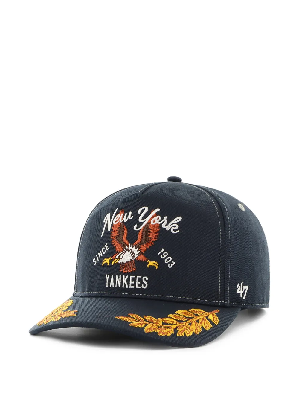 '47 x New York Yankees embroidered-logo cap - Blu