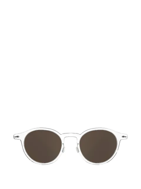 Lindberg round-frame sunglasses