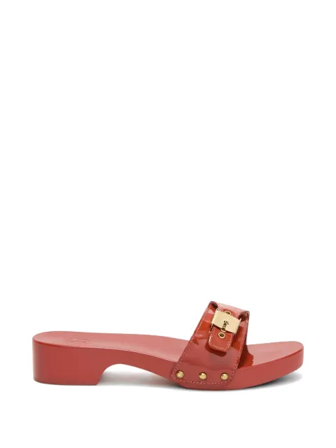 Scholl Pescura Cameron patent-finish sandals