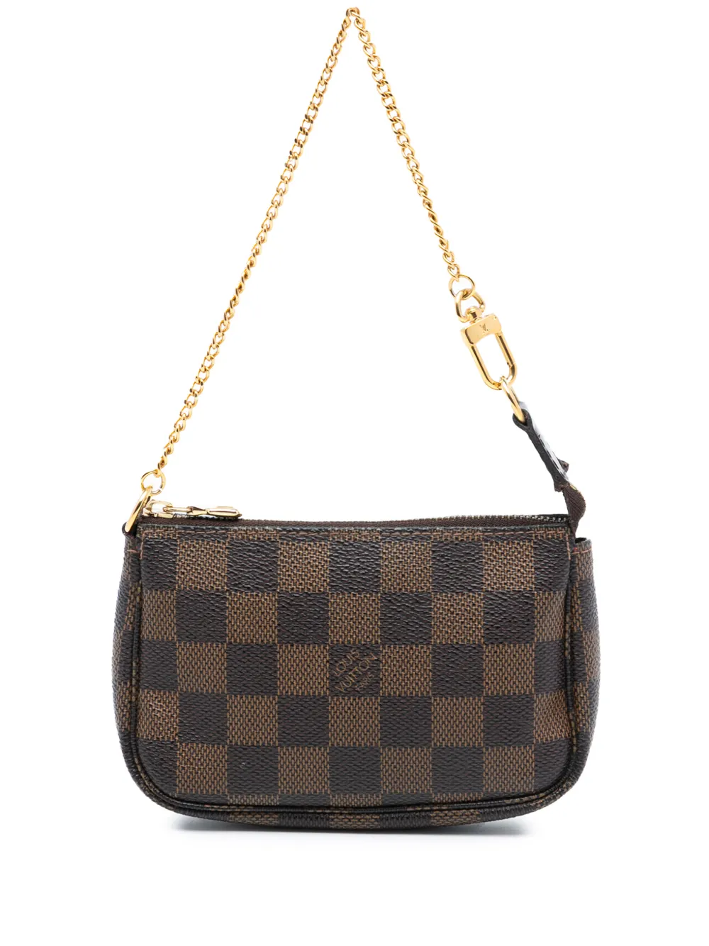 Louis Vuitton Pre-Owned 2006 Damier Ebene Mini Pochette Accessoires handbag - Marrone