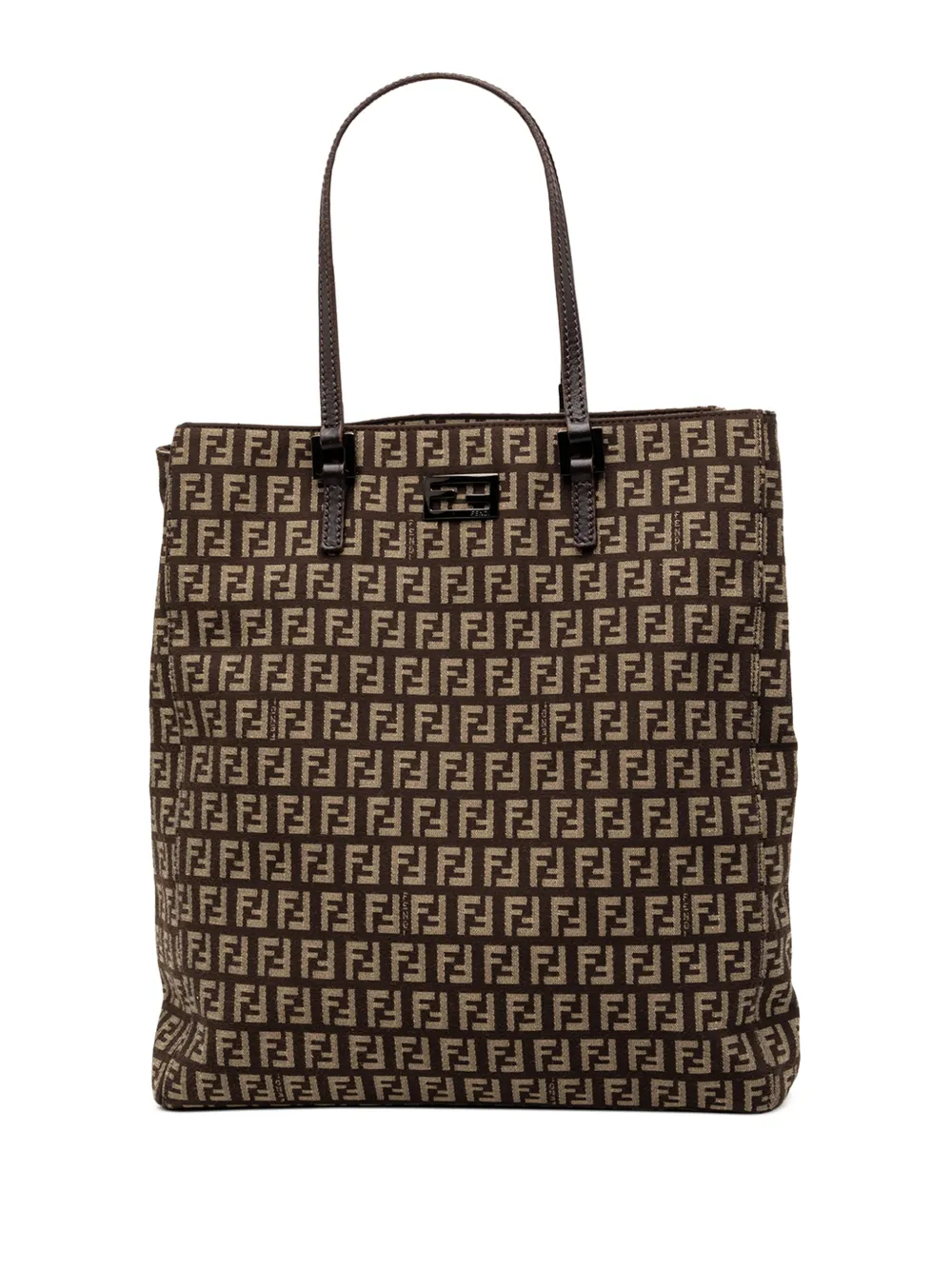 Fendi Pre-Owned 2000-2010 Zucchino Canvas tote bag - Marrone