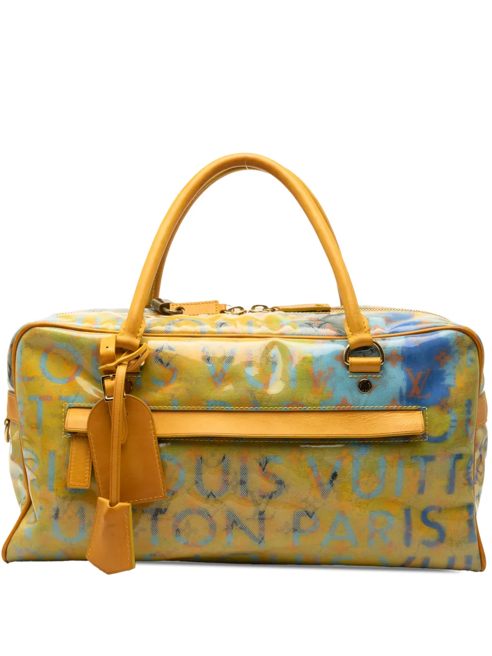 Louis Vuitton Pre-Owned 2007 Monogram Pulp Line Weekender PM handbag - Giallo