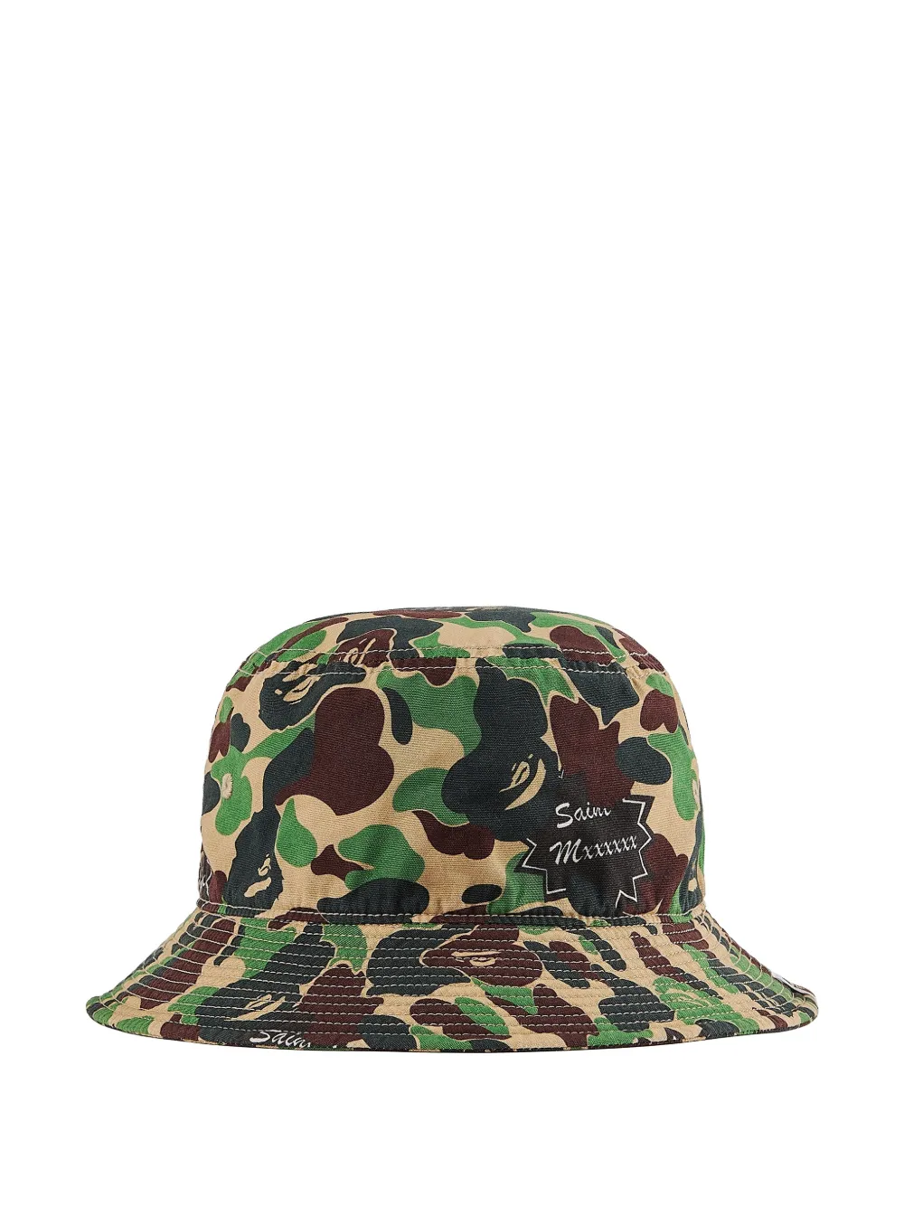 SAINT MXXXXXX camo-pattern bucket hat - Toni neutri