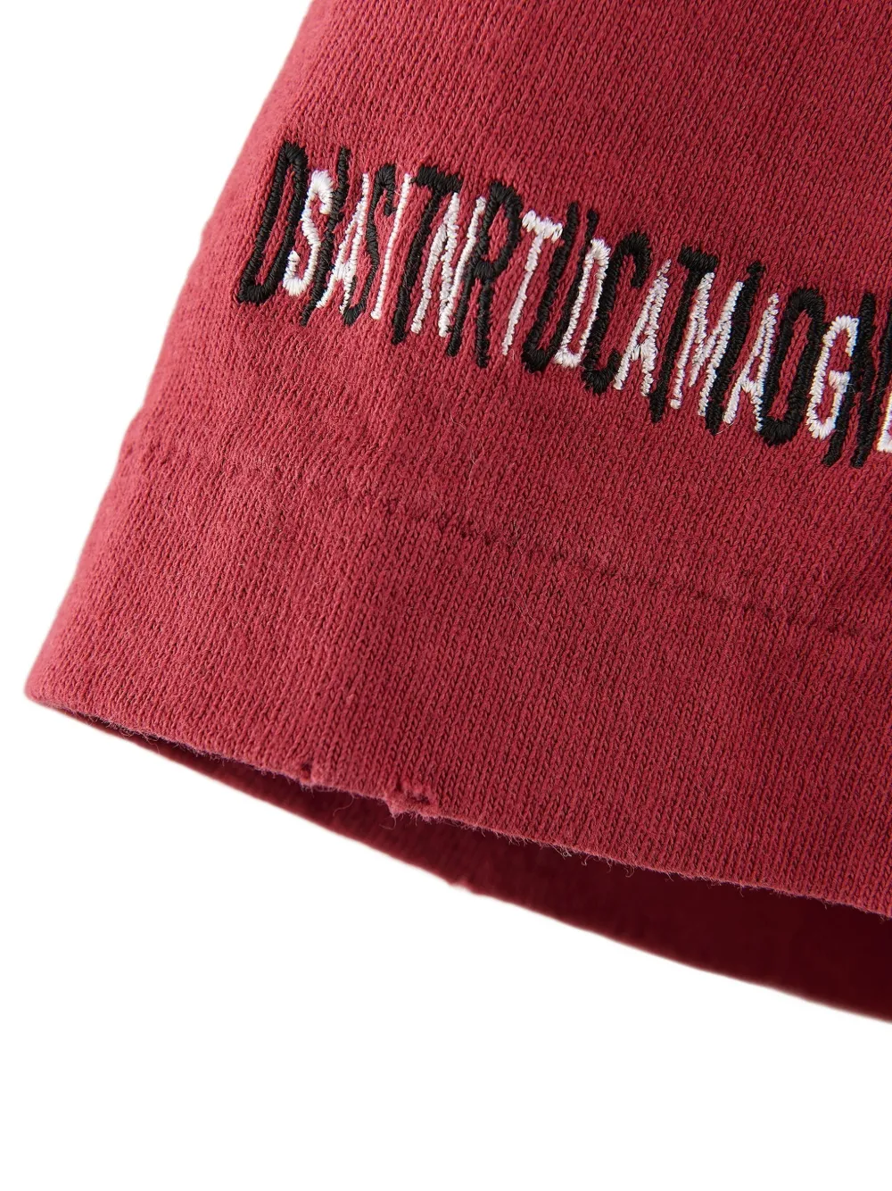 SAINT MXXXXXX T-shirt met print Rood