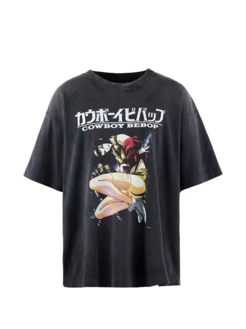 SAINT MXXXXXX x Cowboy Bebop T-shirt con stampa grafica
