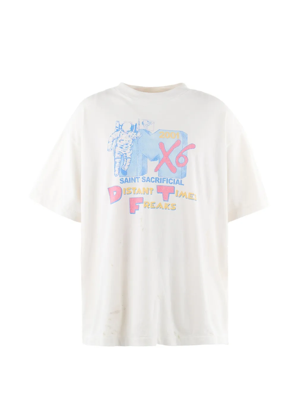 SAINT MXXXXXX graphic-print T-shirt - Weiß