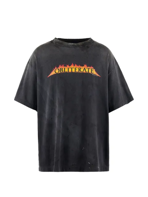 SAINT MXXXXXX playera Obliterate con estampado gráfico