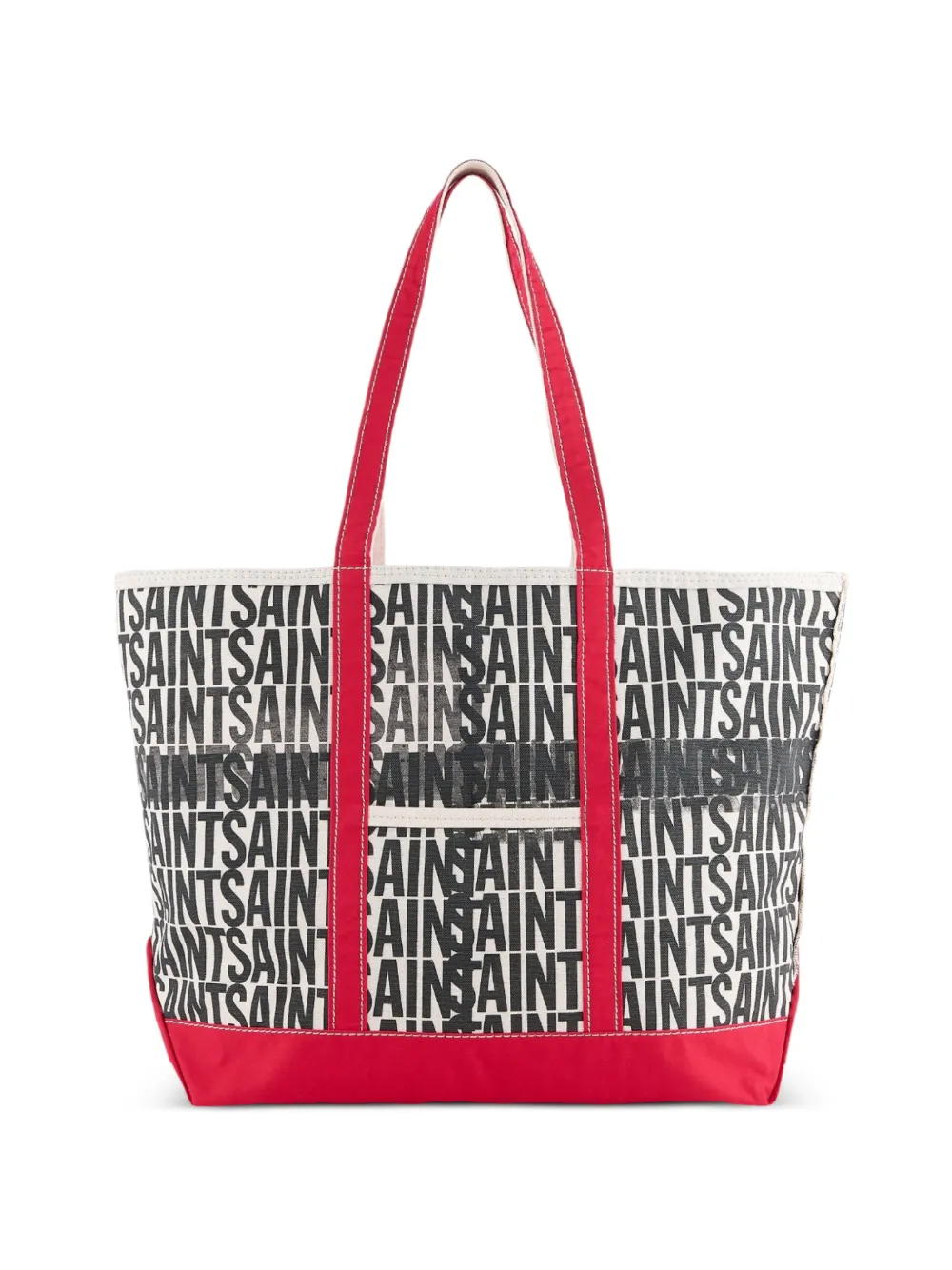SAINT MXXXXXX logo-print tote bag - Nero