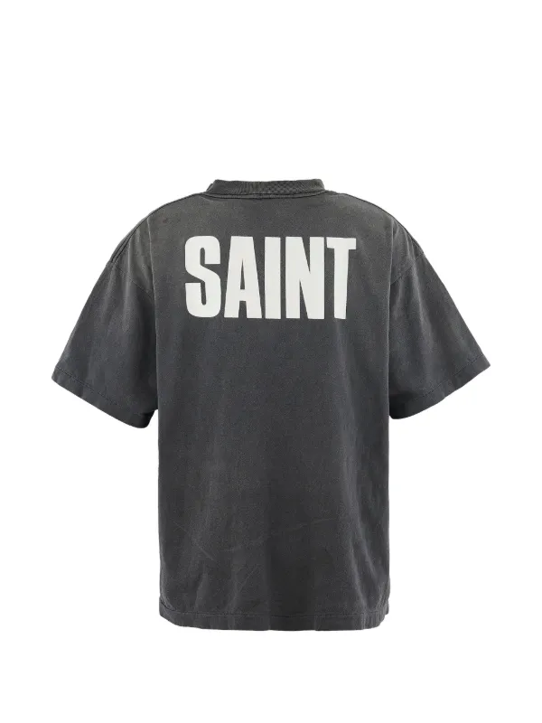 SAINT Mxxxxxxグレー Tシャツ Mサイズ SAINT MXXXXXX グラフィック Tシャツ | グレー | FARFETCH JP