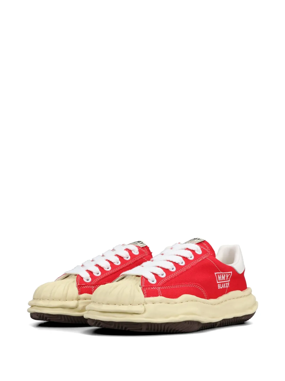 Maison MIHARA YASUHIRO Blakey canvas sneakers Rood