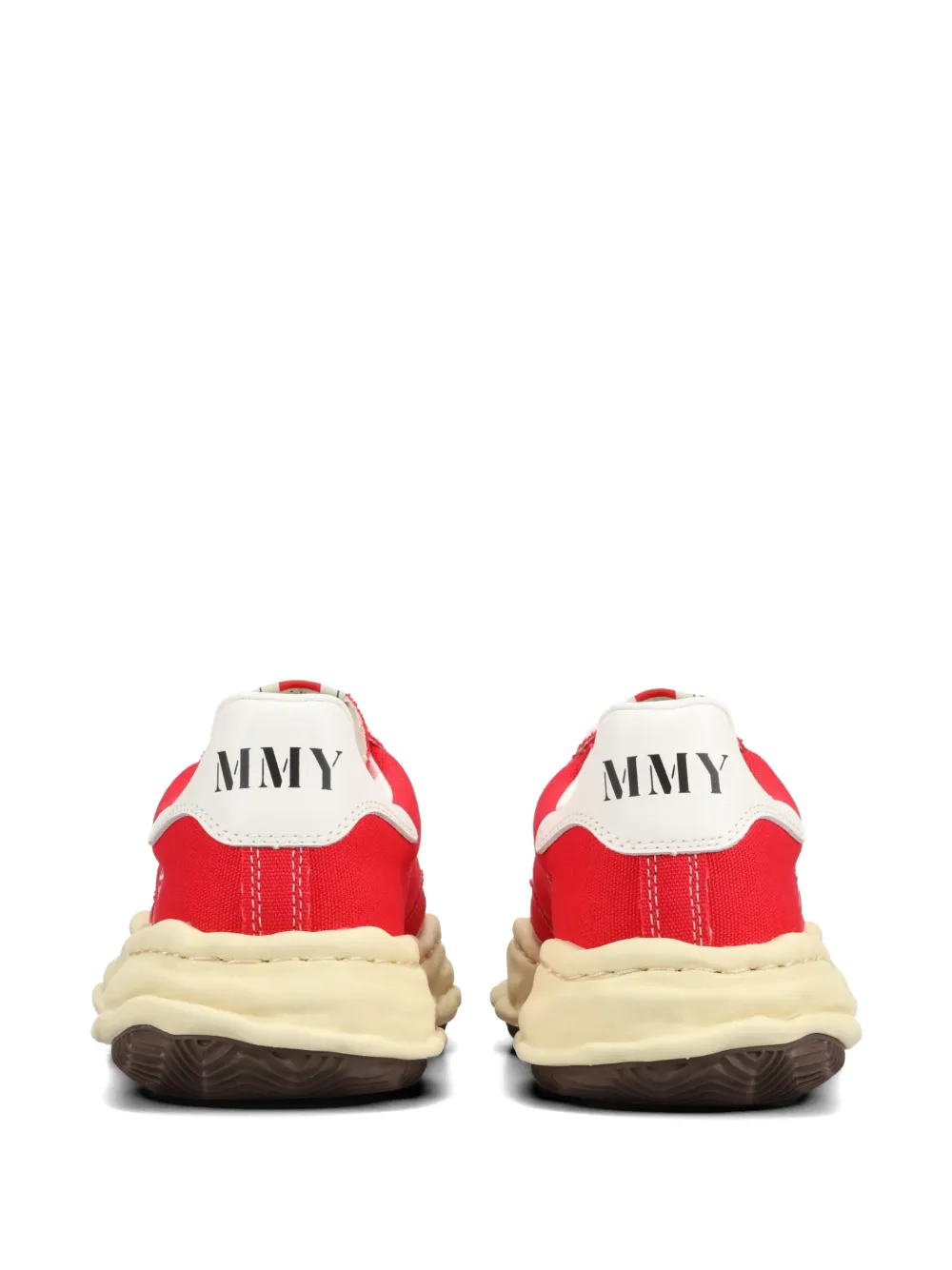 Maison MIHARA YASUHIRO Blakey canvas sneakers Rood