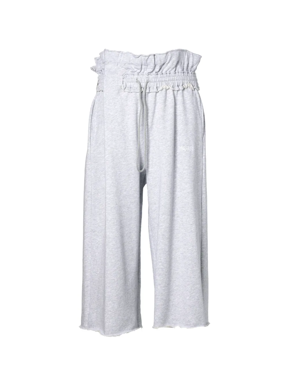 Magliano Provincia Pinocchio logo-embroidered shorts - Grigio