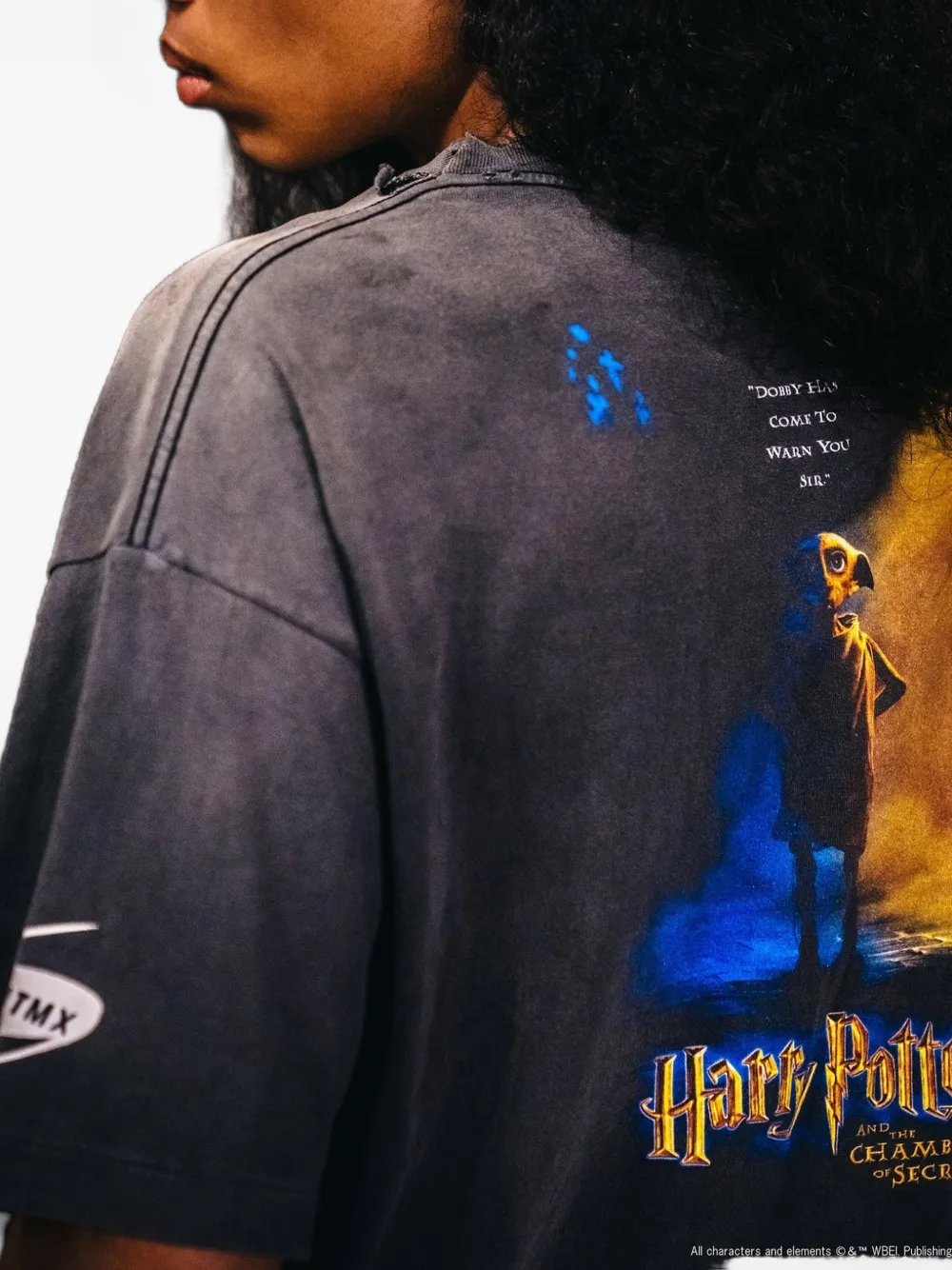 SAINT MXXXXXX Harry Potter T-shirt met grafische print Zwart
