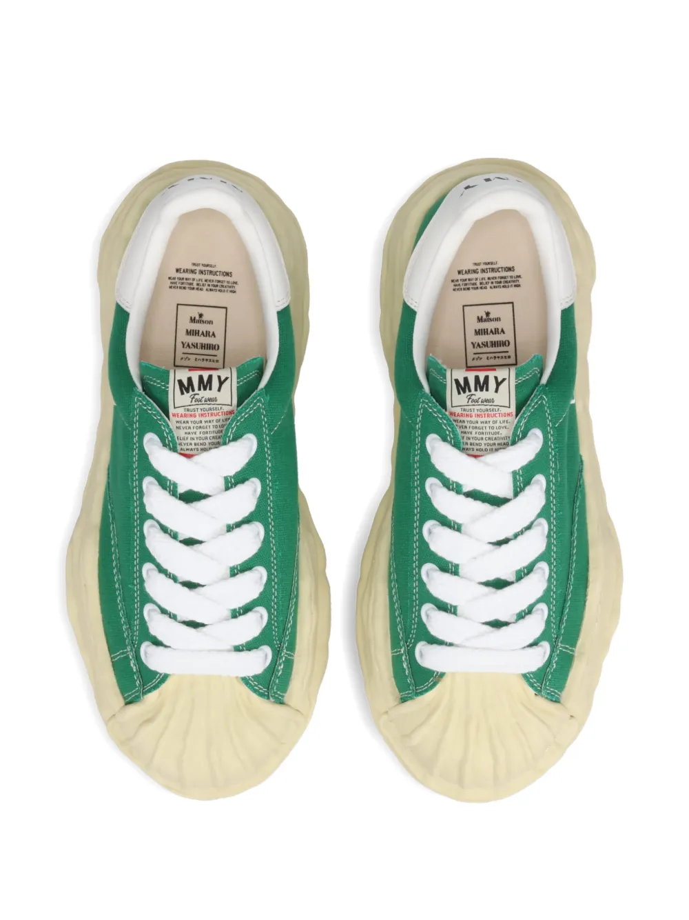 Maison MIHARA YASUHIRO Blakey sneakers Groen