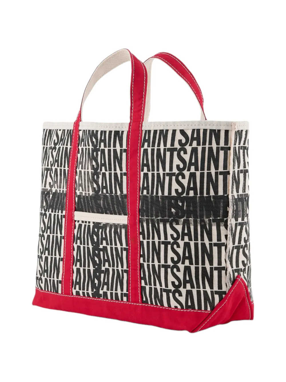 Logo Print Canvas Tote Bag | Saint Michael | FETCHING