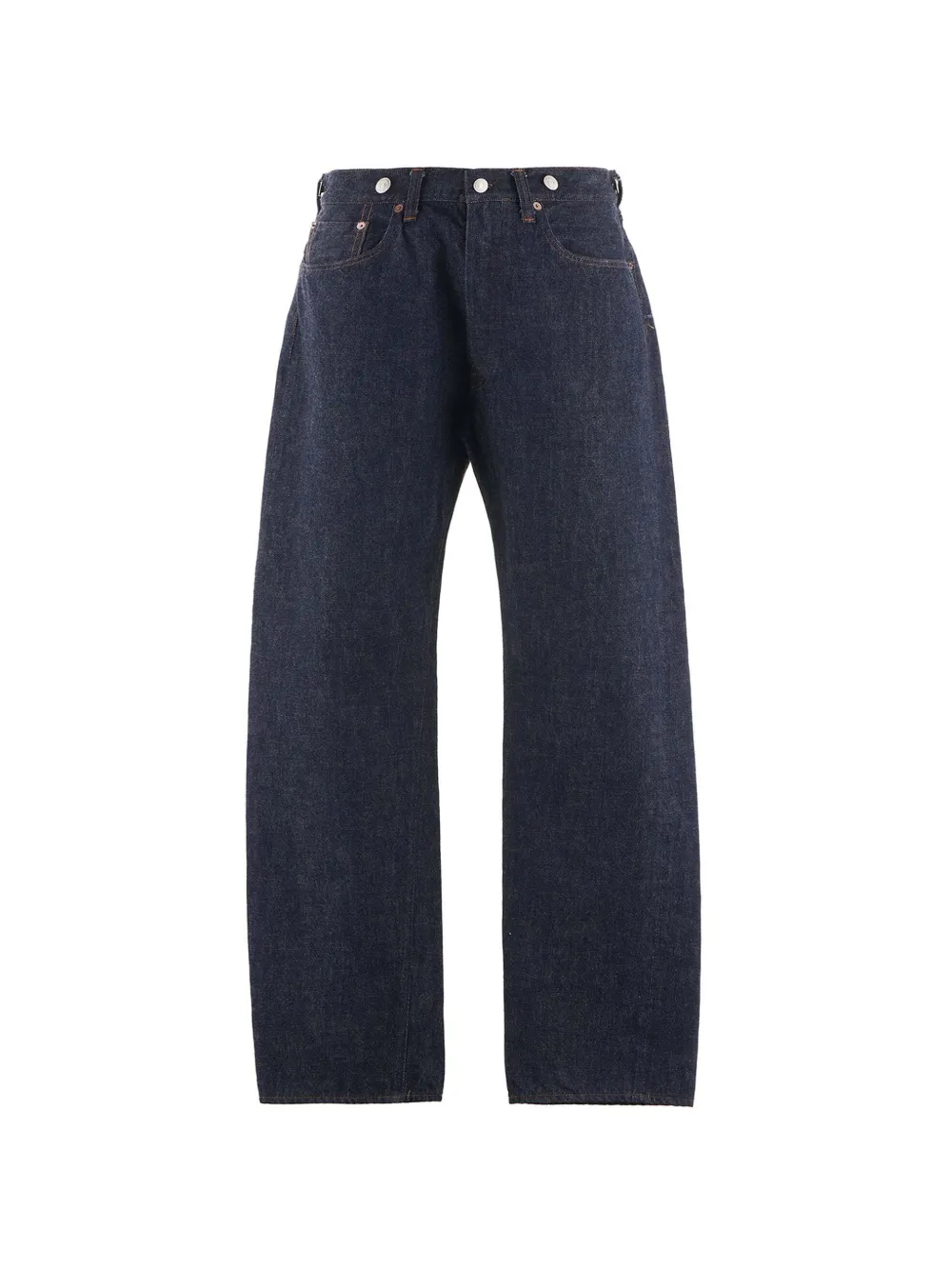 SAINT MXXXXXX x BerBerJin buckle-fastening straight-leg jeans - Blu