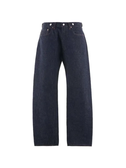 SAINT MXXXXXX jeans rectos con hebilla en colaboración con BerBerJin