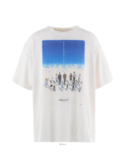 SAINT MXXXXXX Evangelion x Geeks Rule graphic-print T-shirt