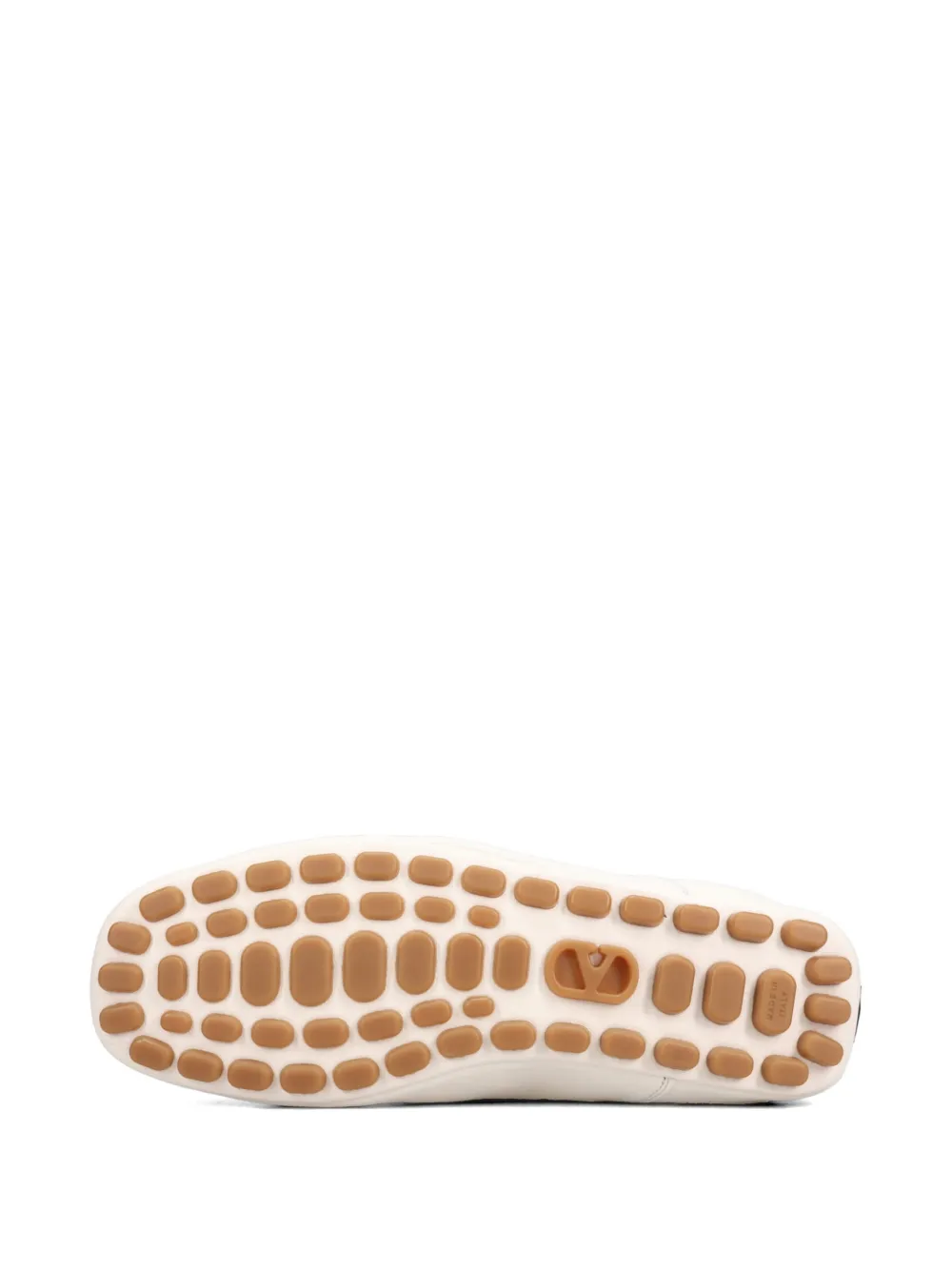 Valentino Garavani VLogo Signature leather sneakers Beige