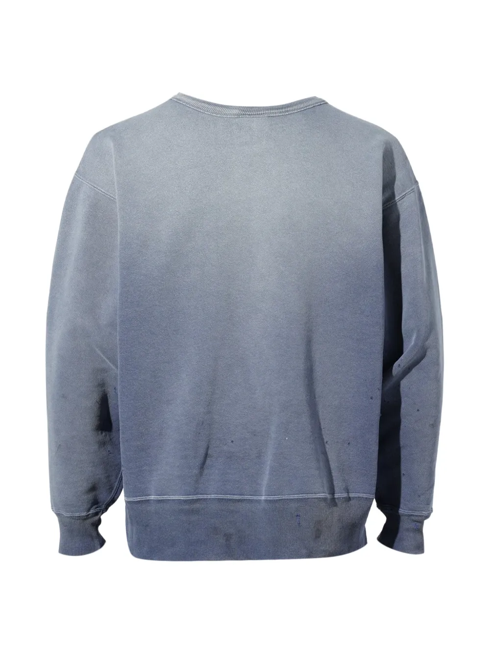 SAINT MXXXXXX Sweater met gerafeld effect Blauw