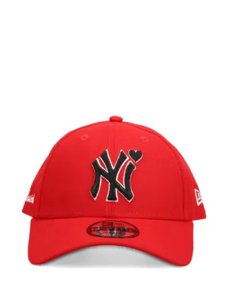 BASICKS x New Era York Yankees 9FORTY キャップ | レッド | FARFETCH JP