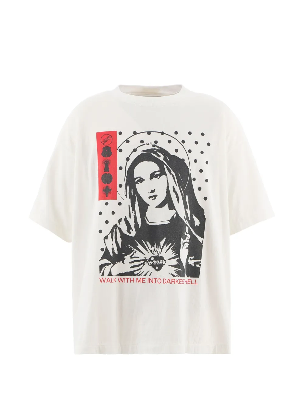 SAINT MXXXXXX graphic-print T-shirt - Weiß