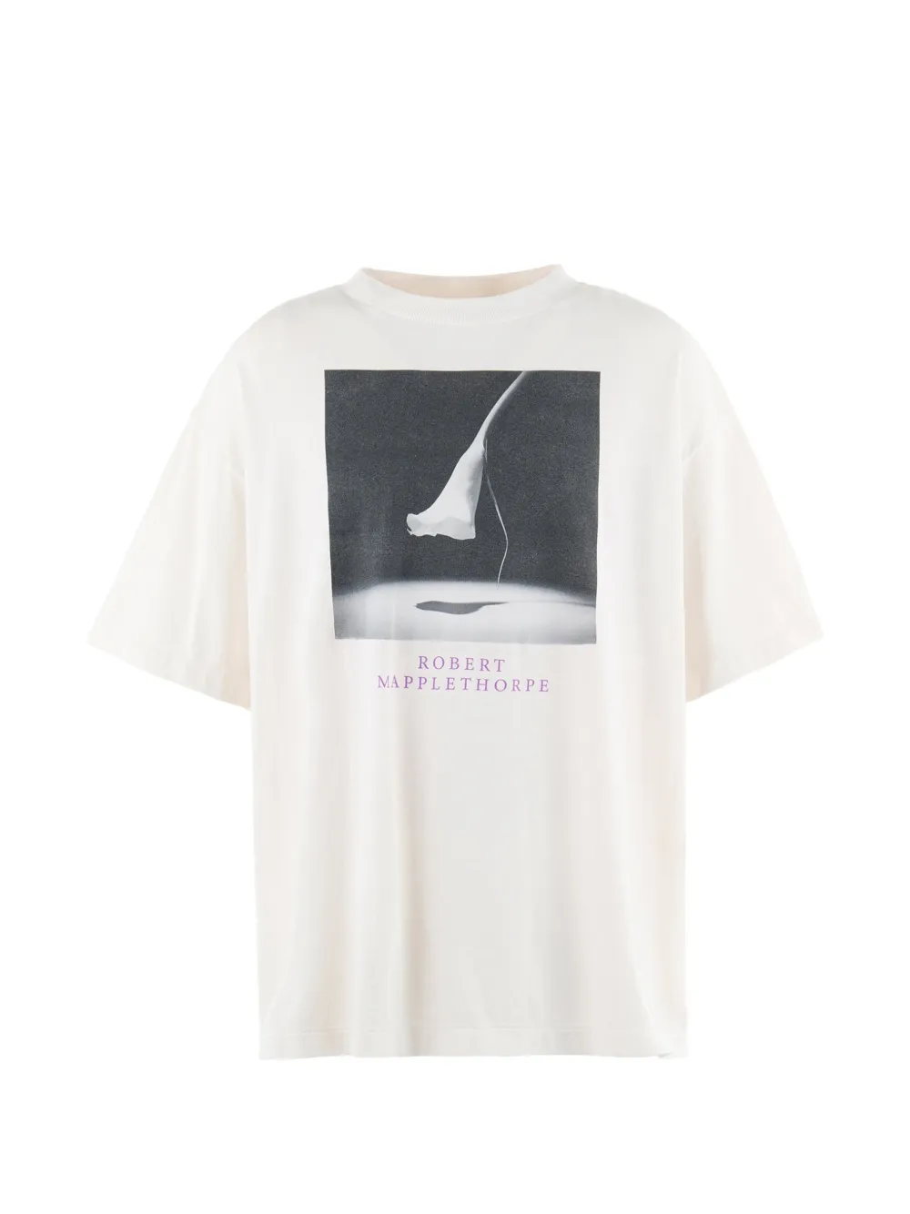 SAINT MXXXXXX Robert Mapplethorpe print T-shirt - Toni neutri