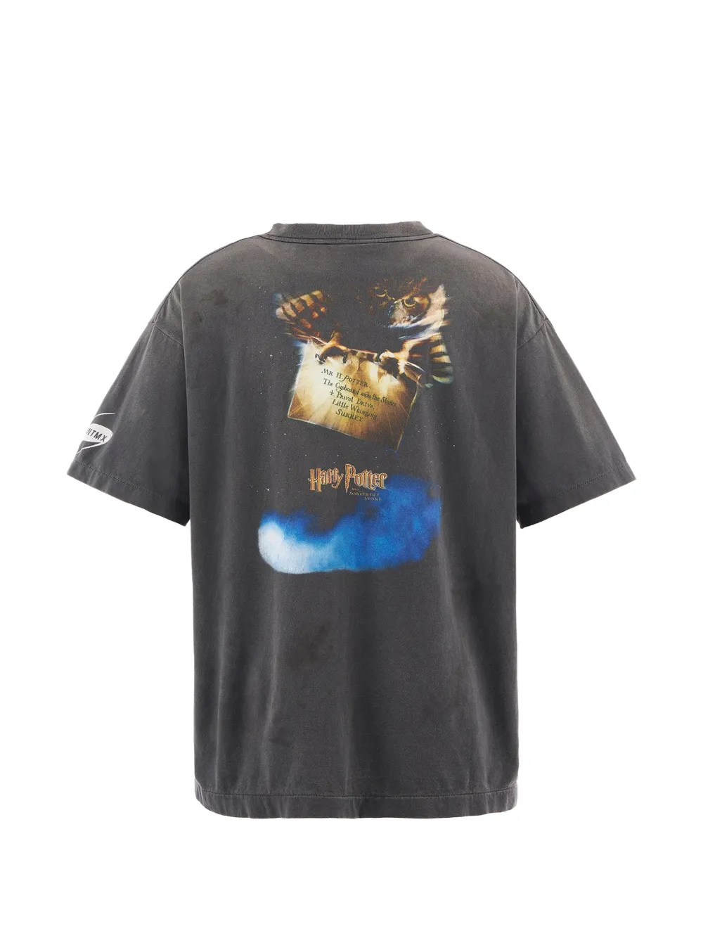 SAINT MXXXXXX x Harry Potter T-shirt met grafische print Zwart