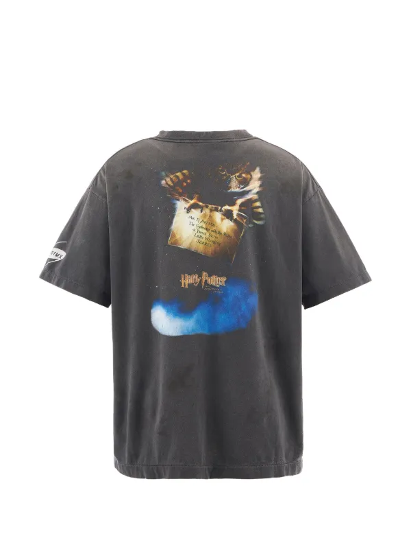 SAINT MXXXXXX x Harry Potter graphic-print T-shirt | Black