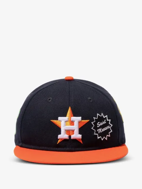 SAINT MXXXXXX embroidered logo-patch cap