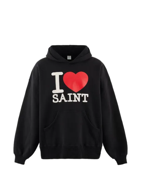 SAINT MXXXXXX graphic-print hoodie
