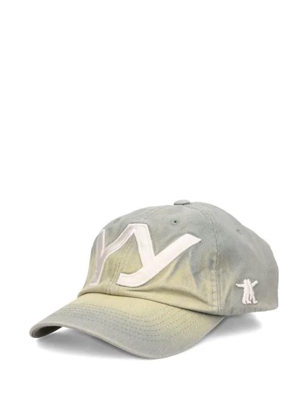 Open YY Gradient logo-patch Cap | Green | FARFETCH