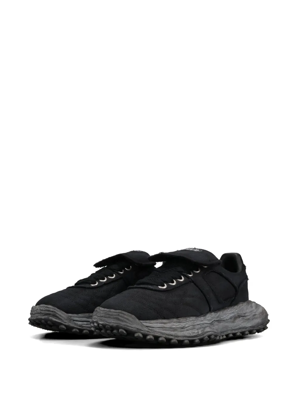 Maison MIHARA YASUHIRO Scott low-top sneakers Zwart