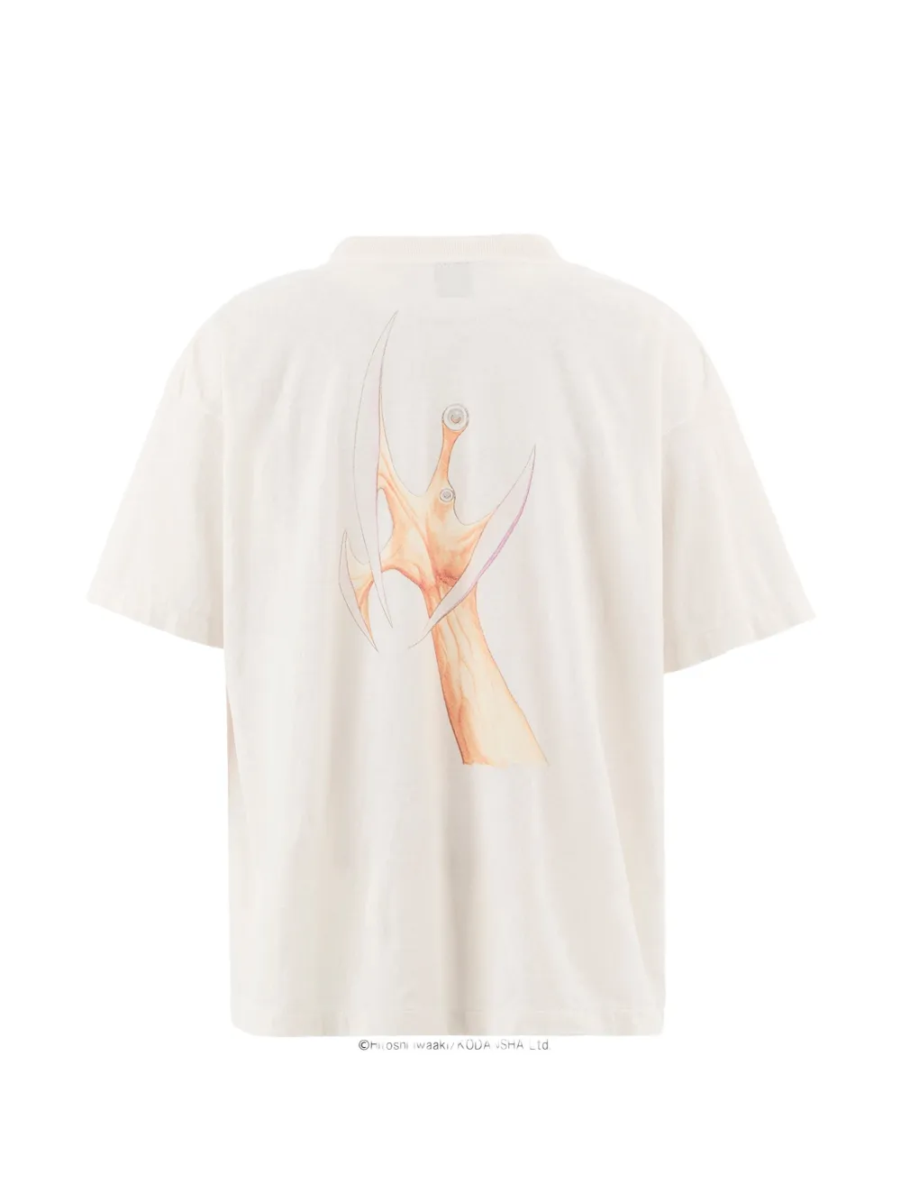 SAINT MXXXXXX T-shirt met print Wit