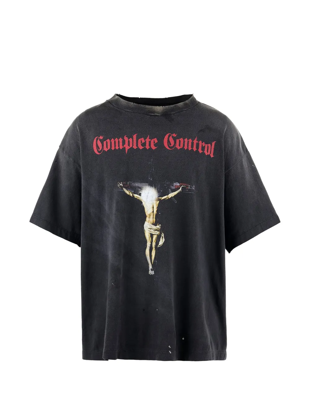 SAINT MXXXXXX x Kosuke Kawamura graphic T-shirt - Nero