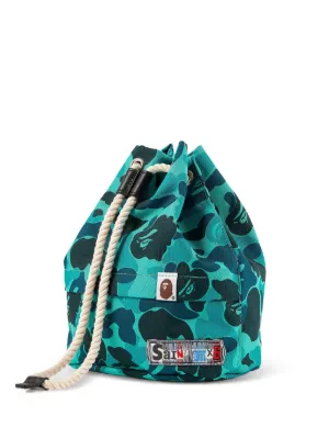 その他 SAINT Mxxxxxx X A BATHING APE BAG SAINT MXXXXXX Bathing Ape® カモフラージュ ハンドバッグ | ホワイト