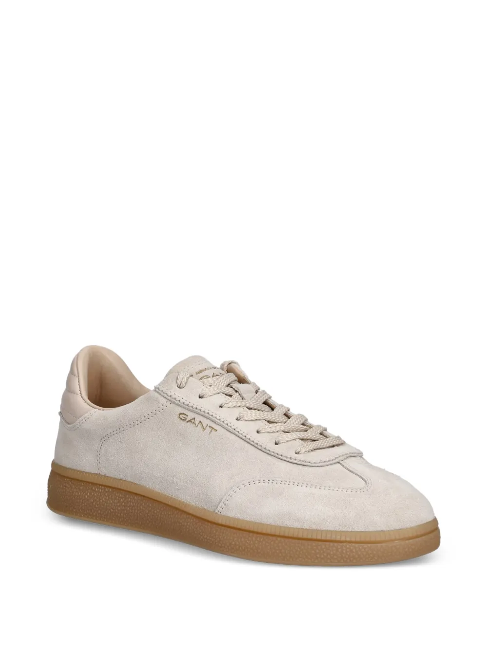 Gant Cuzmo logo-print panelled sneakers Beige